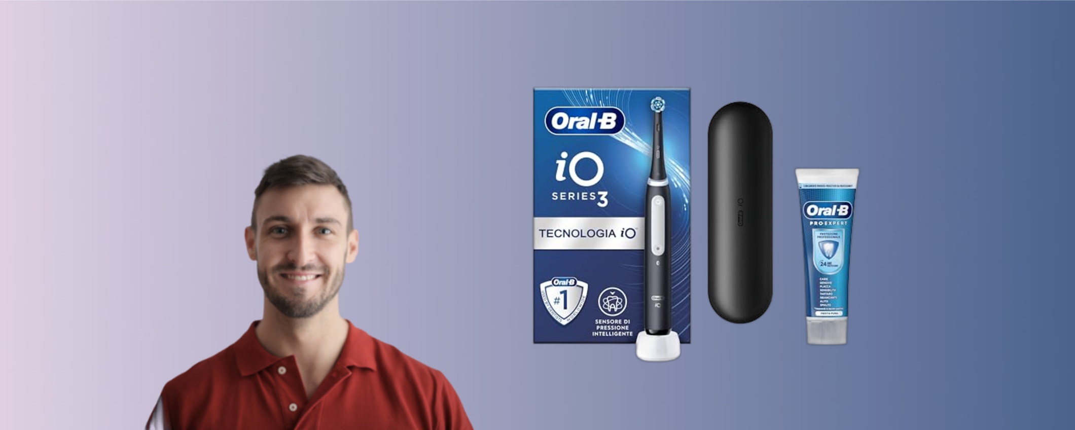 PORTA IL TUO SORRISO AL TOP: ORAL-B iO 3 A MENO DI 60€!