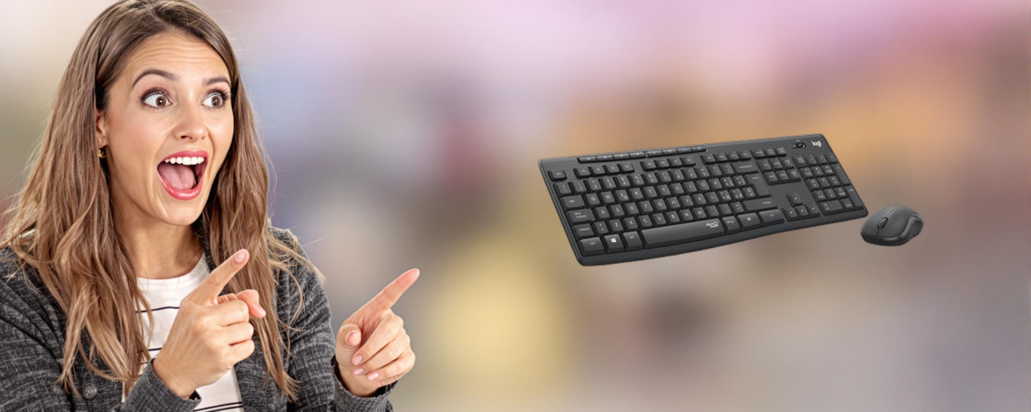 LOGITECH MK295: BOMBA SILENZIOSA A SOLI 28,39€ SU AMAZON!